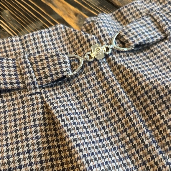 Maje Tan Houndstooth Mini Skirt - Picture 4 of 4